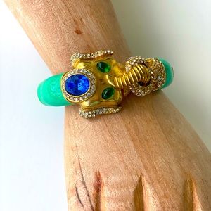 J. Crew Elephant Bangle Bracelet